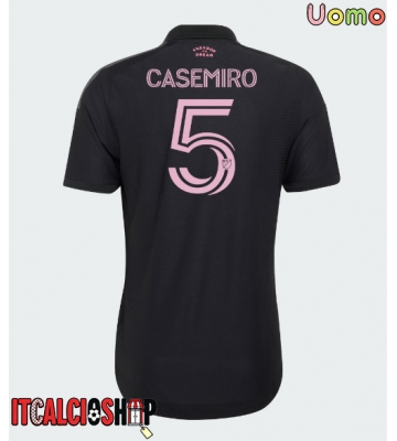 Inter Miami Casemiro #5 Seconda Maglia 2026-27 Manica Corta